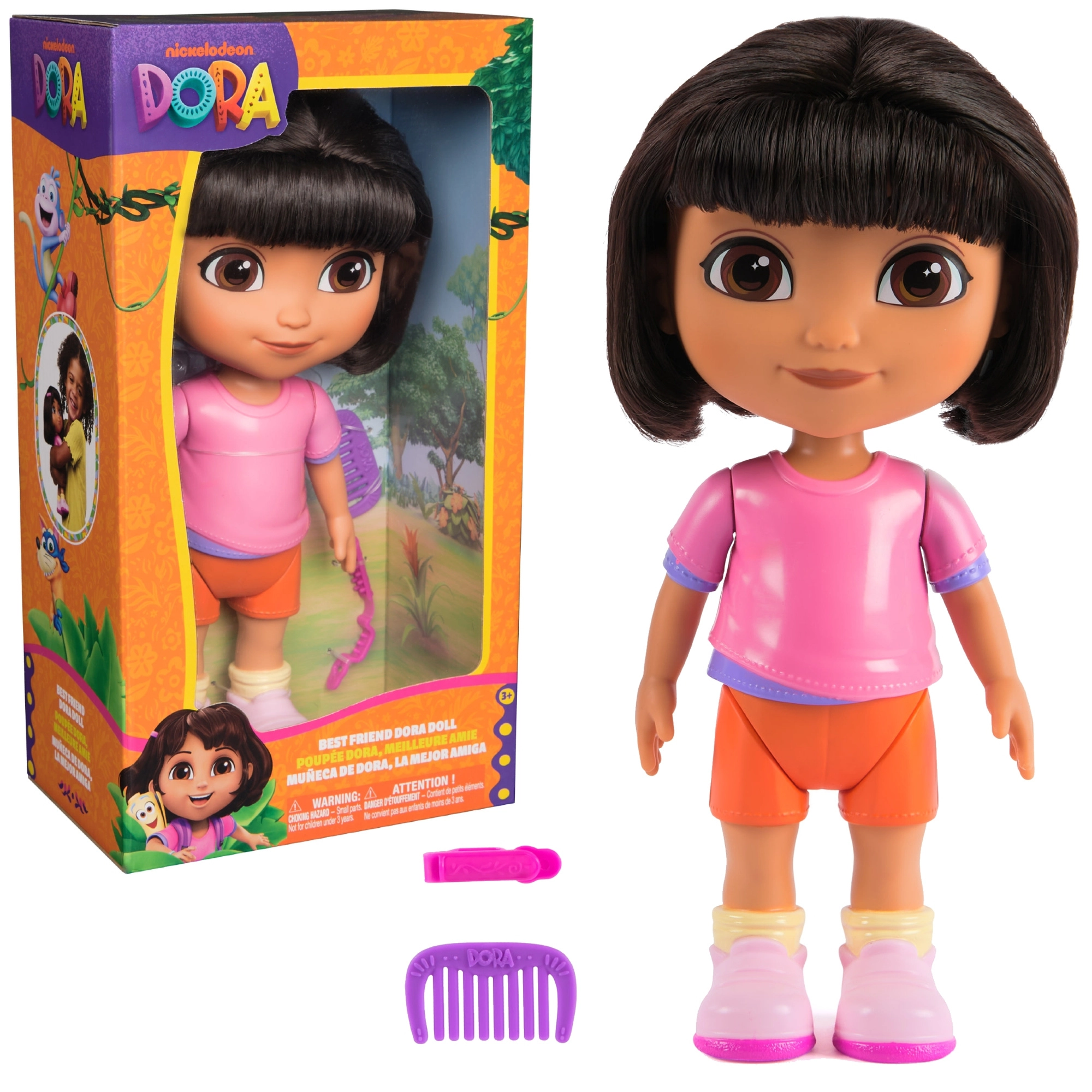 E-shop Bábika DORA prieskumníčka 29 cm s doplnkami