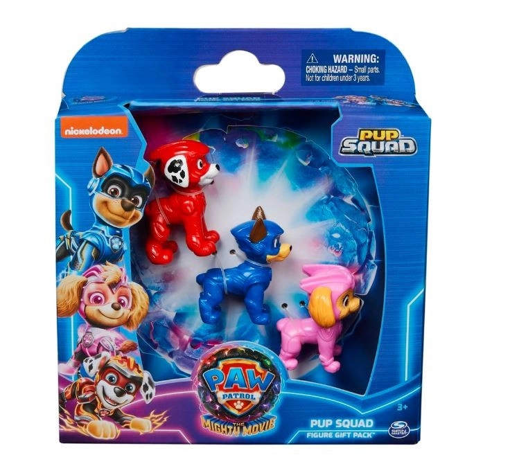 Mini figúrky z filmu Labková patrola 2