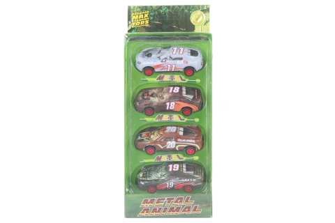 E-shop Lamps Sada 4 automobilov Safari, kov