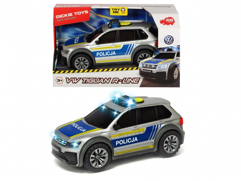 E-shop Dickie Policajné auto Vw Tiguan R-Line česká verzia