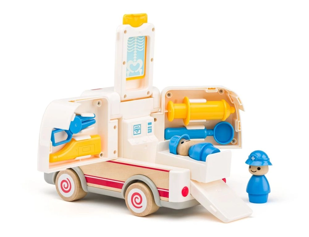E-shop Woody Auto ambulancie so zvukmi a svetlom