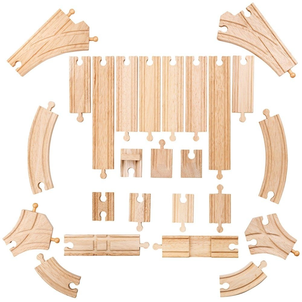E-shop koľaje Bigjigs Set 25 dielov