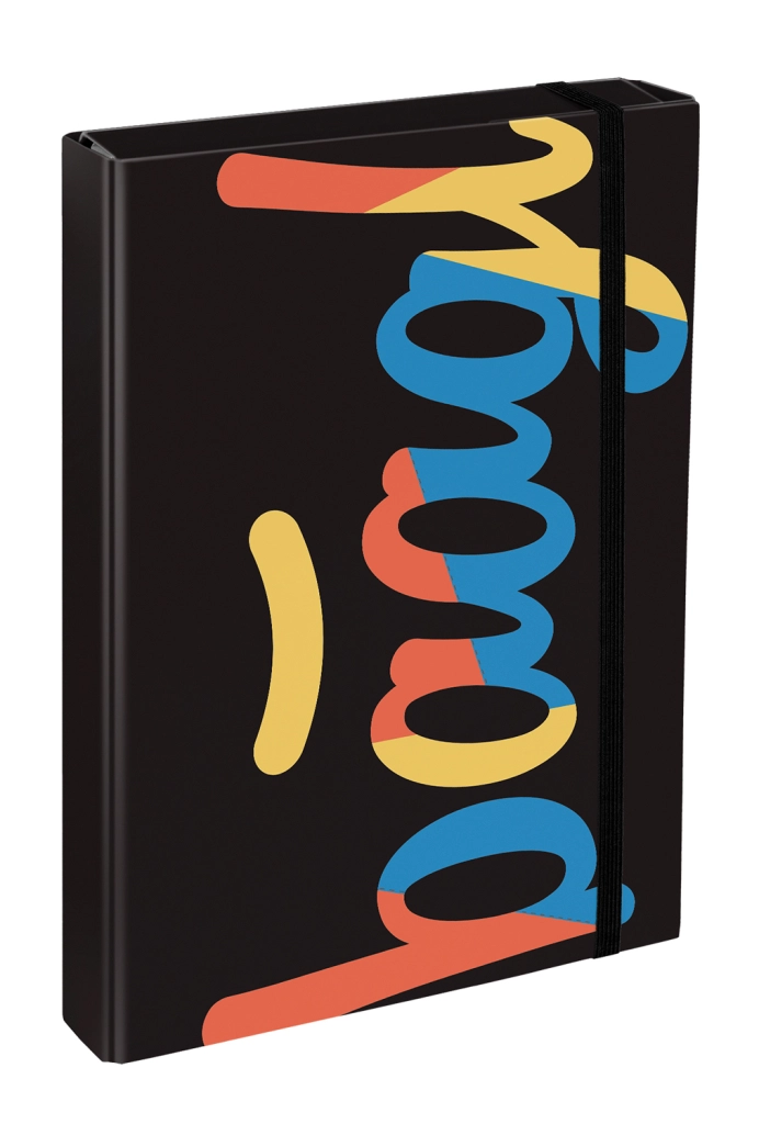 Dosky na školské zošity formátu A4 Jumbo s motívom Logo Mix