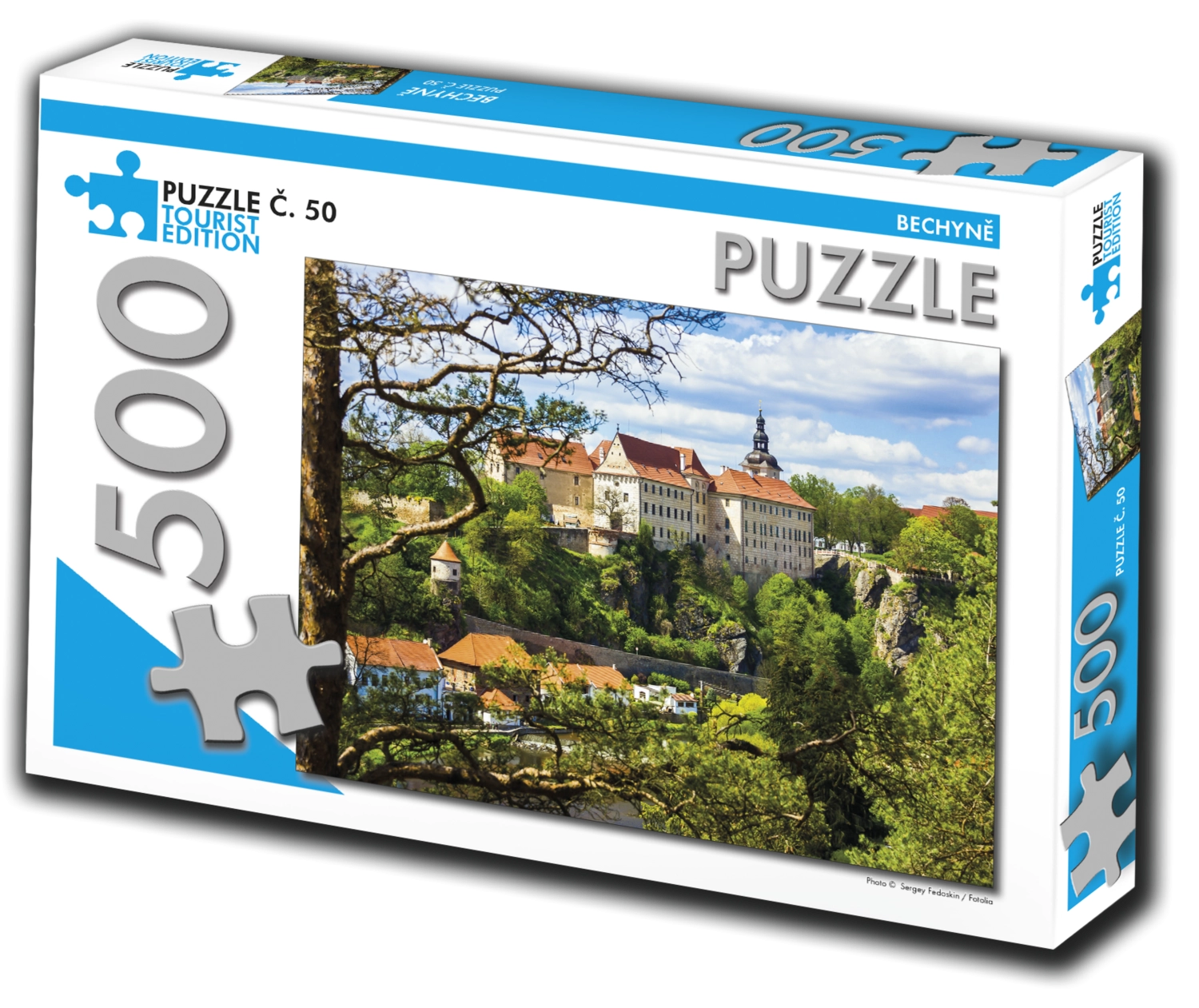 E-shop TOURIST EDITION č.50 Bechyně 500 dielov