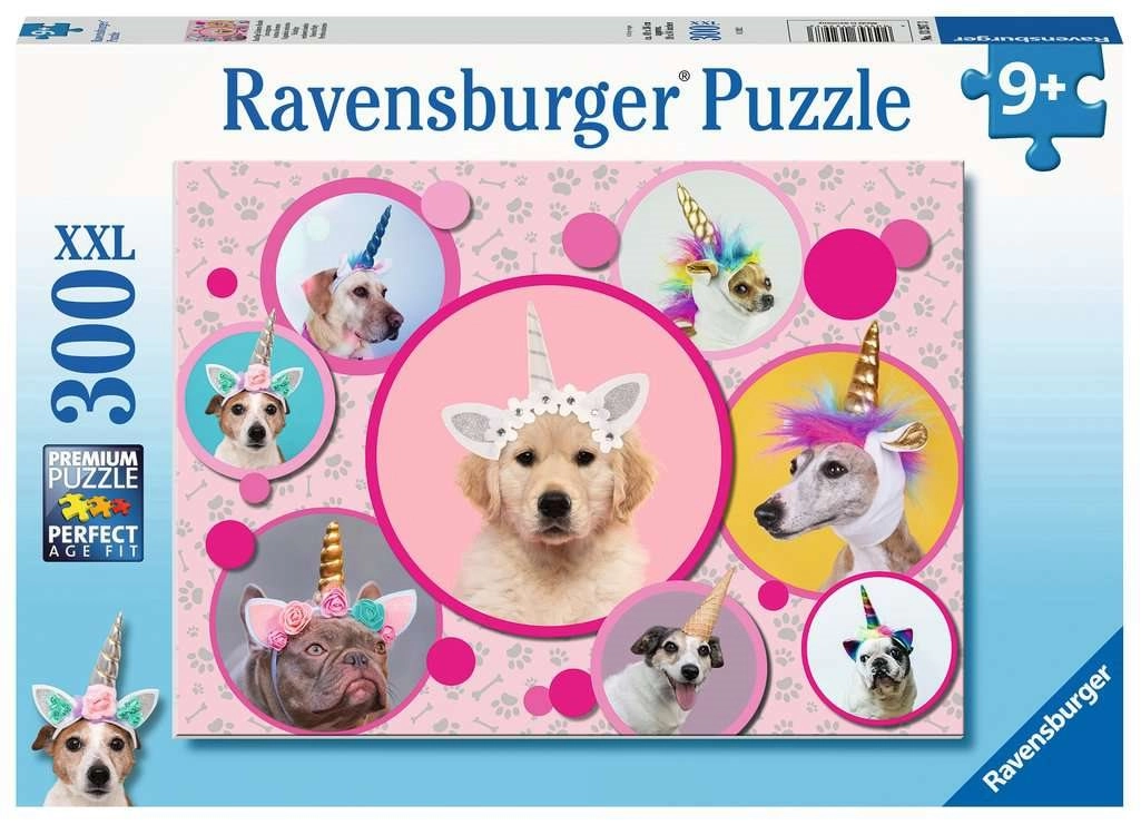 E-shop RAVENSBURGER Roztomilí psí jednorožci XXL 300 dielov