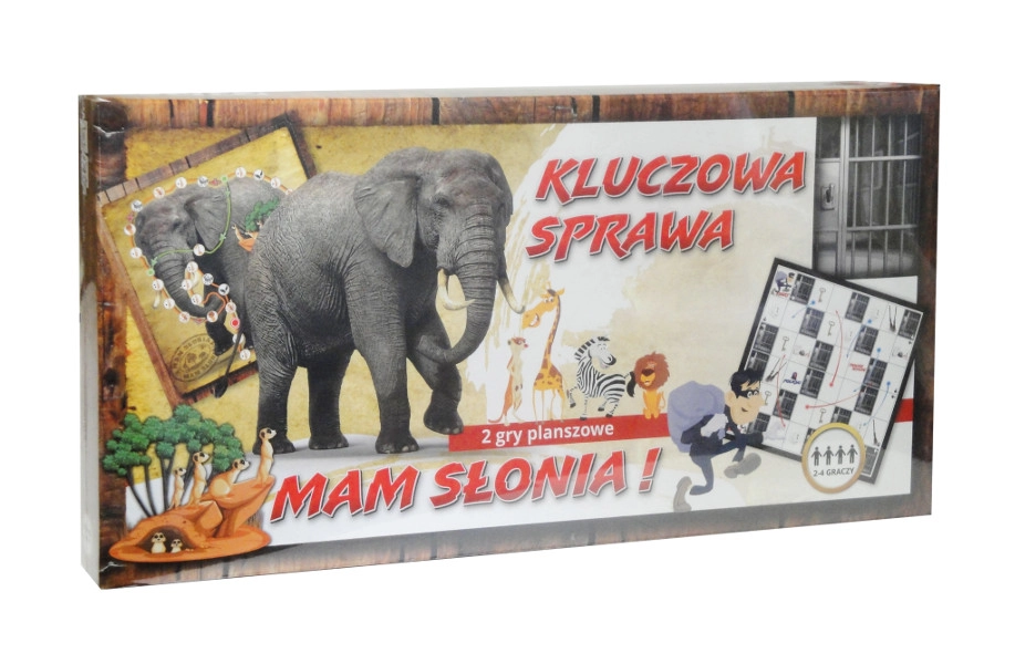 E-shop Dve rodinné stolové hry: Kľúčová záležitosť a Mám slona
