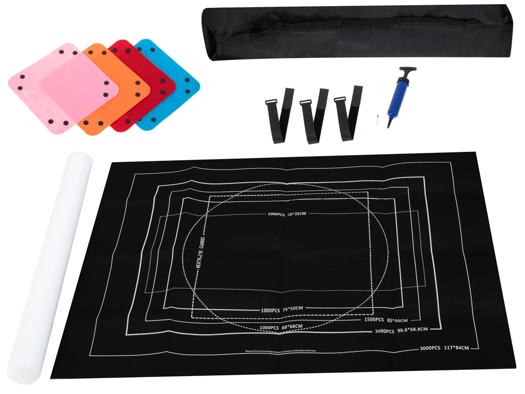 E-shop FunPlay 5066 Plstěná podložka pod puzzle 140x100cm 3000ks