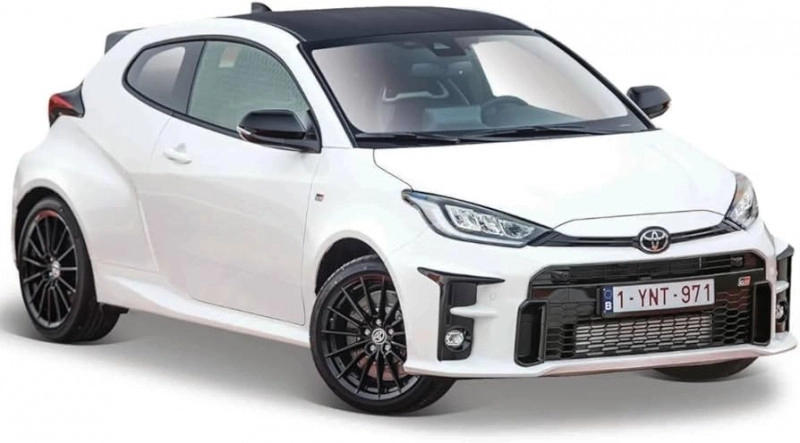 E-shop Maisto 2021 Toyota GR Yaris červená 1:24