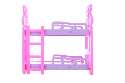 Poschodová postieľka pre bábiky plastová