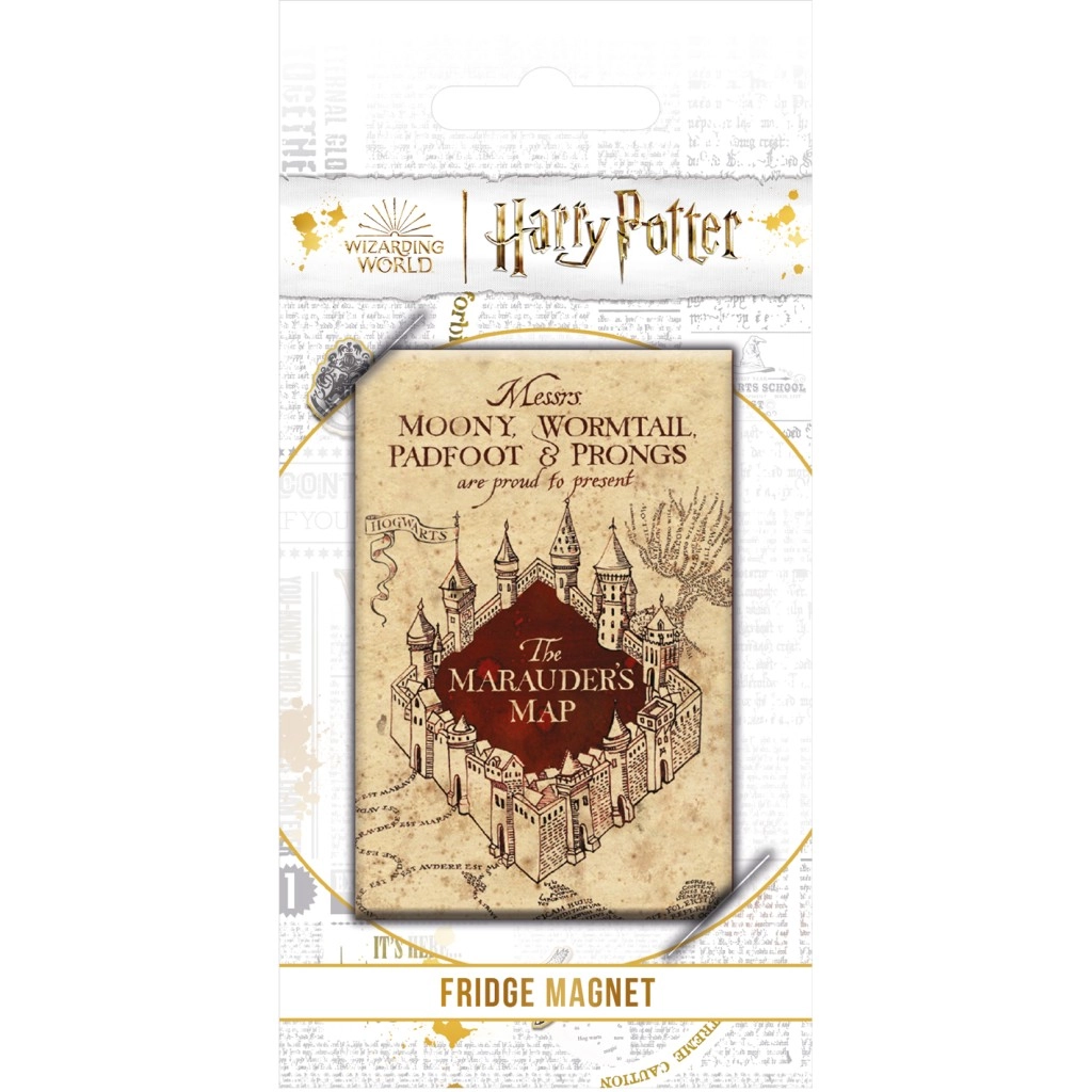 E-shop Harry Potter Záškodnícky plánik magnet