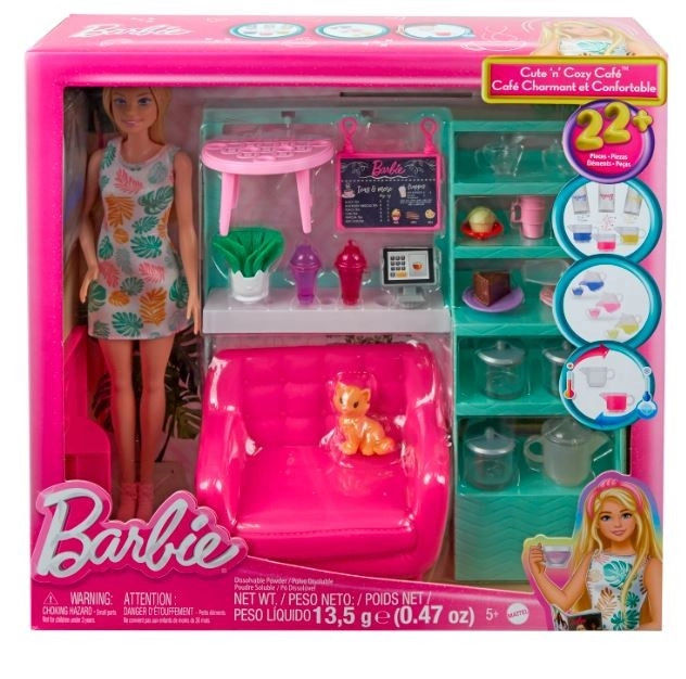 Barbie Káva a Relaxačný Kútik