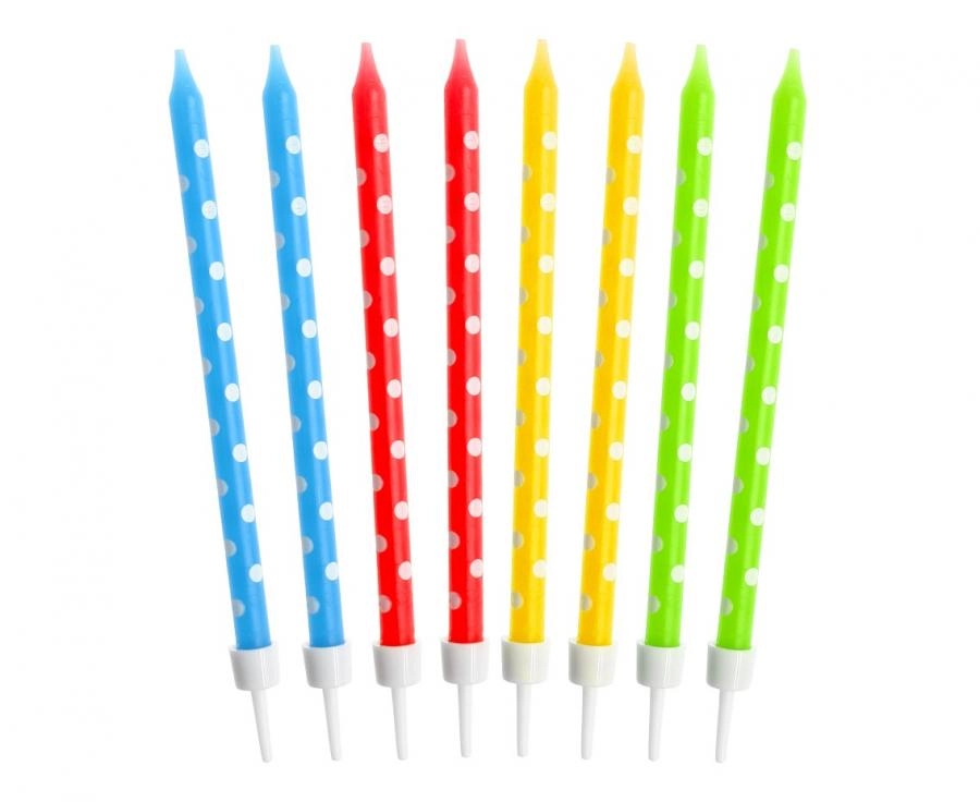 Godan Tortové sviečky 24 24 Peas farebné