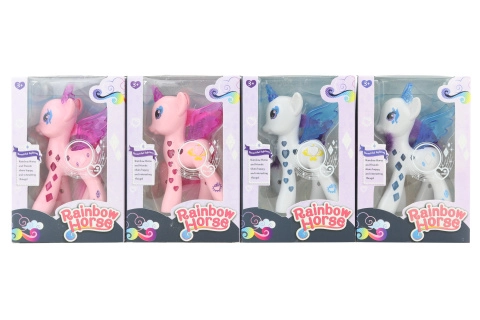 svietiaci plastový koník pre deti