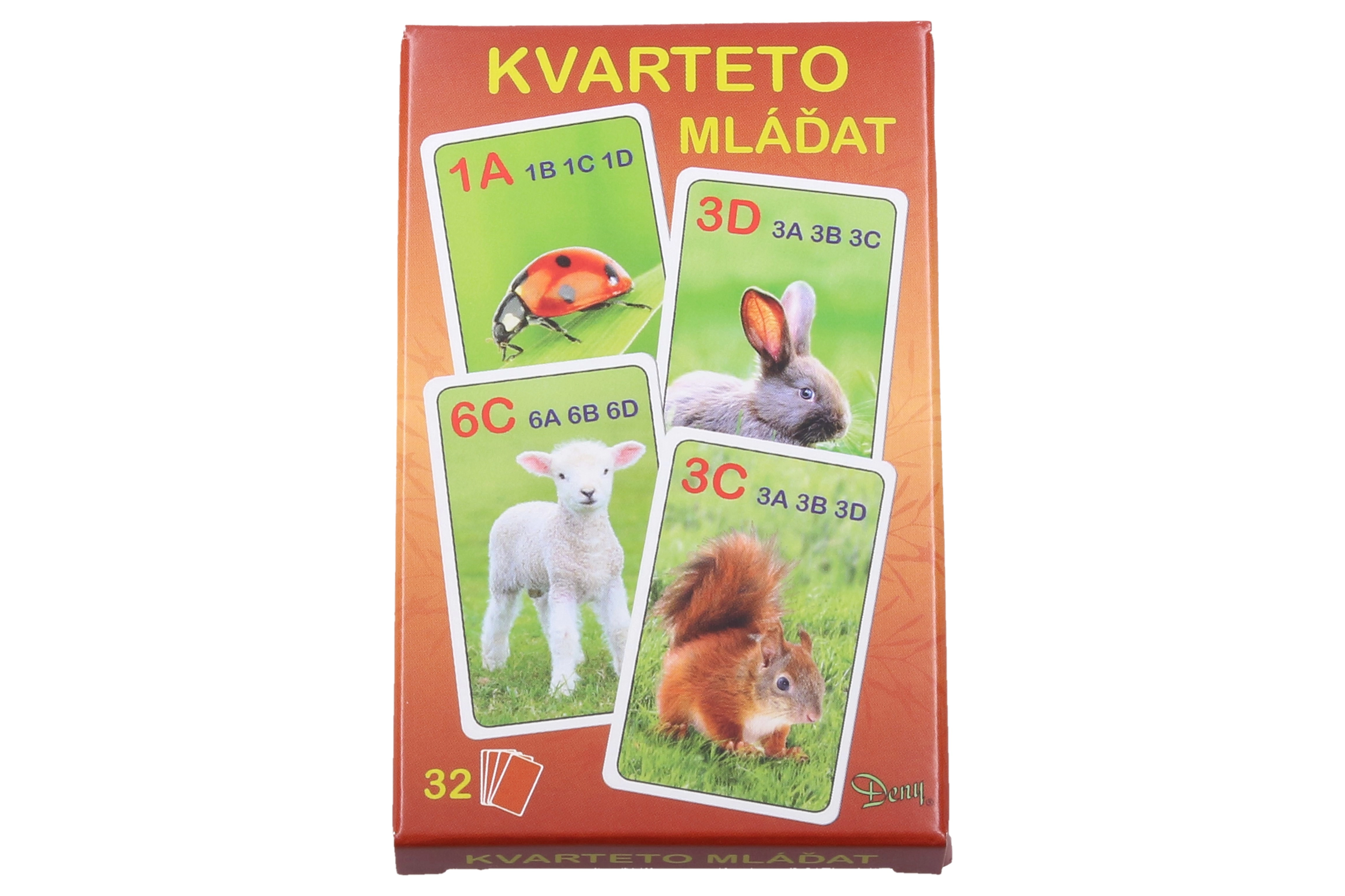 E-shop Kvarteto Mláďatá – detská kartová hra
