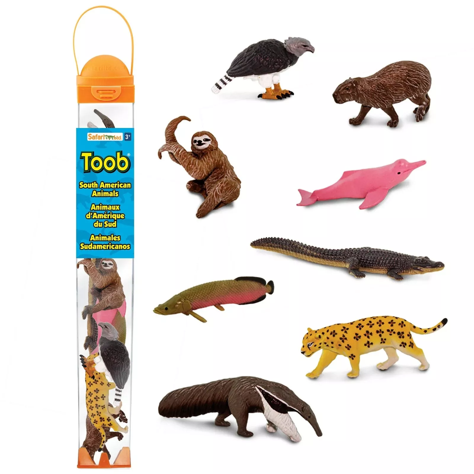 Safari Ltd. tuba – juhoamerické zvieratá