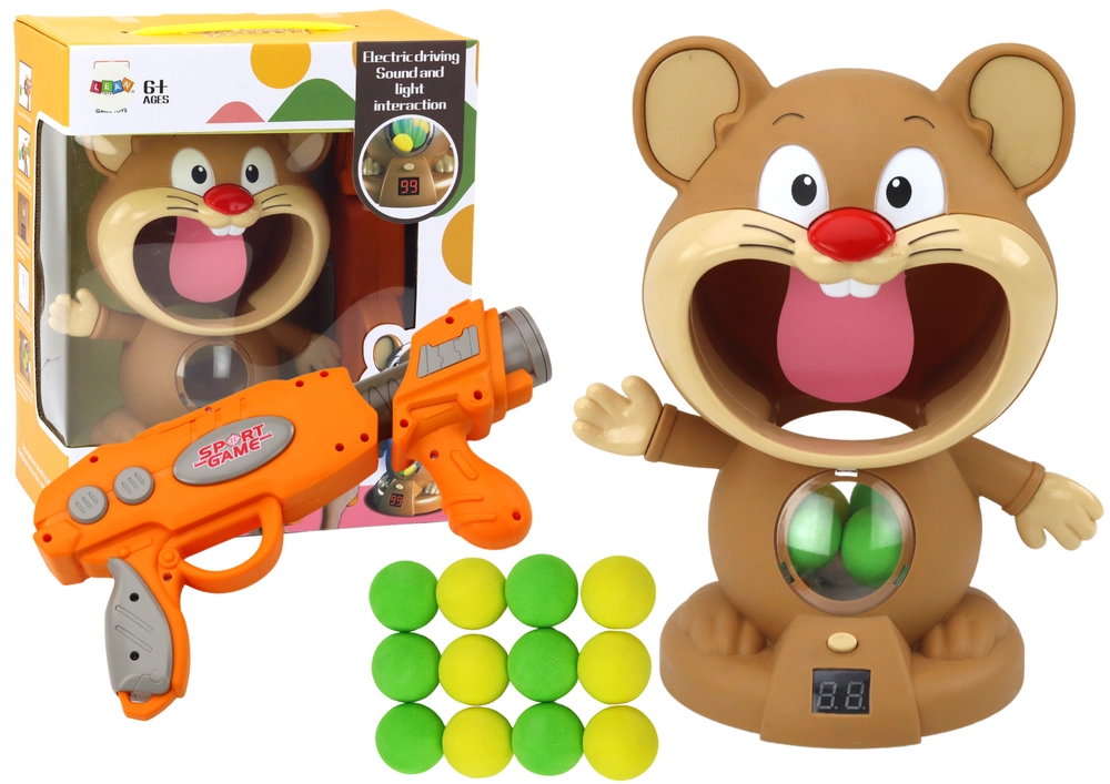E-shop Škrečok Strelecká hra Handgun Balls