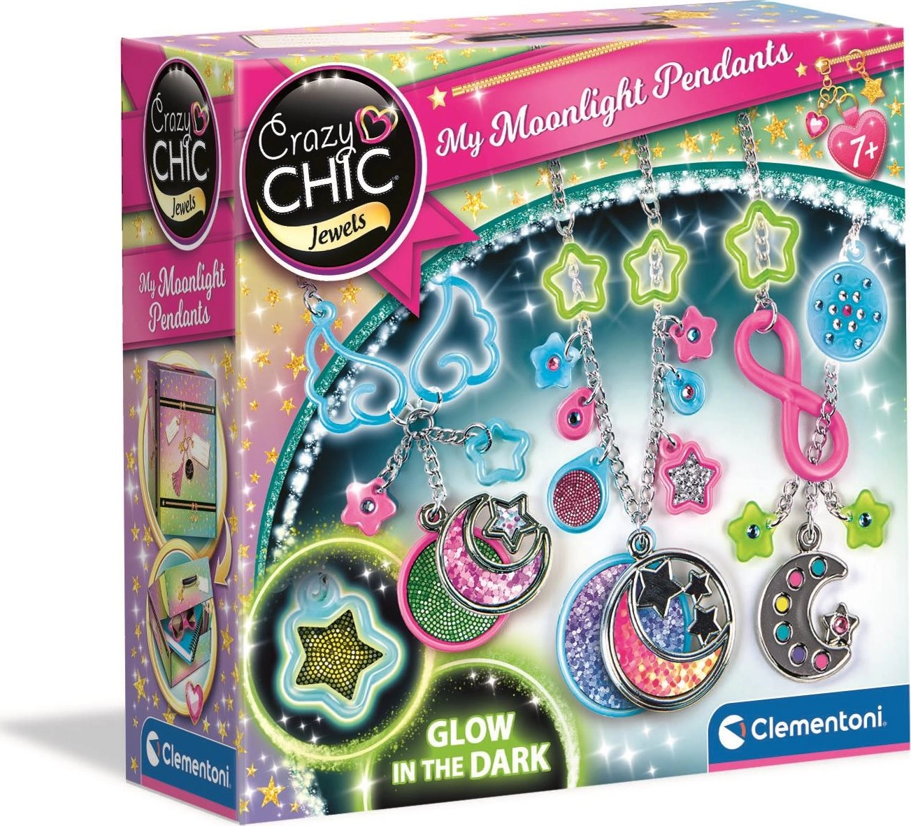 E-shop Clementoni Crazy Chic Barevné přívěšky