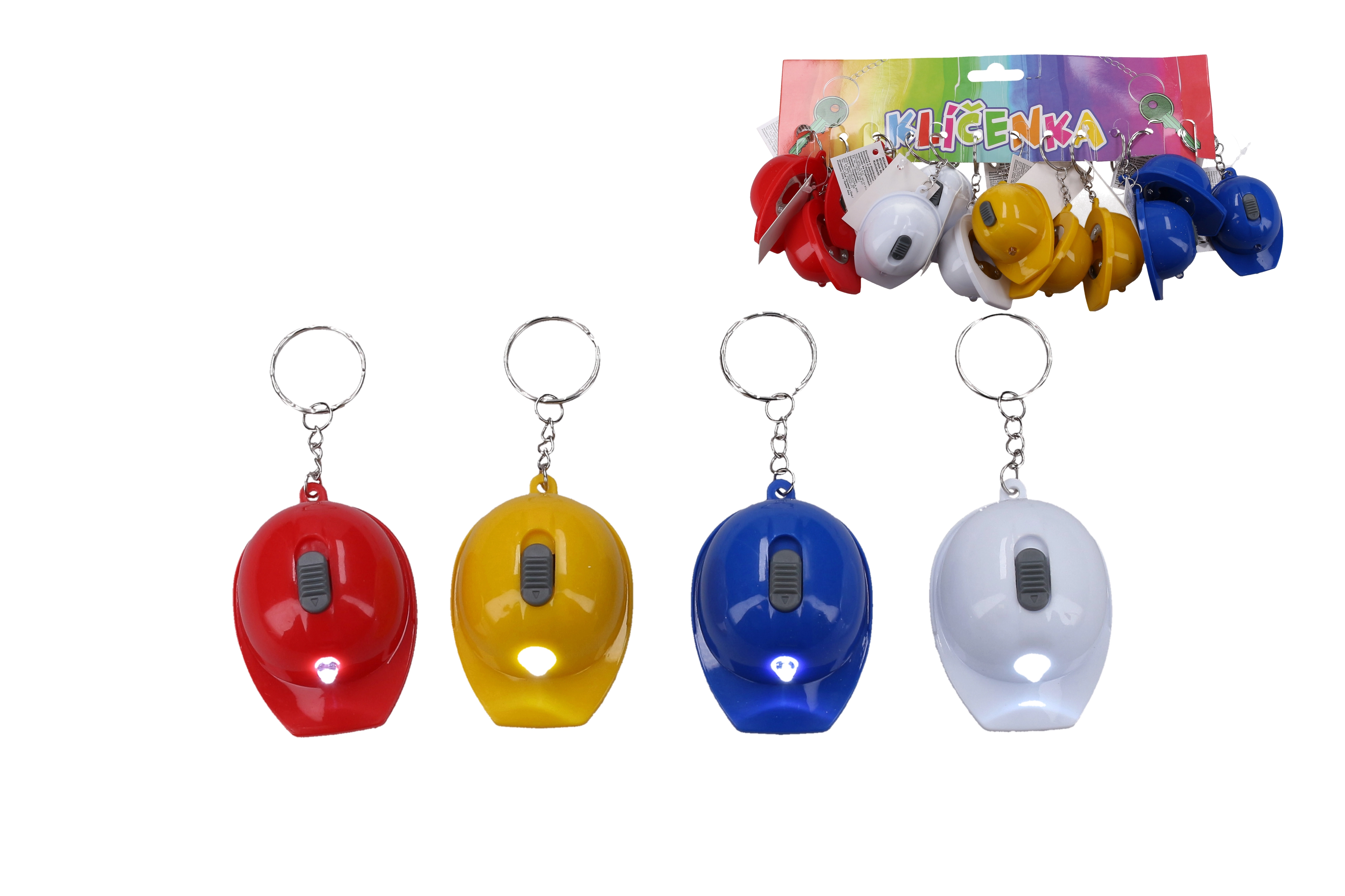 E-shop Prívesok na kľúče so svetlom transparent