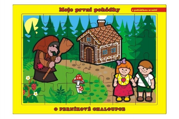 E-shop Teddies deskové Moje první pohádky O Perníkové Chaloupce 24 dielov