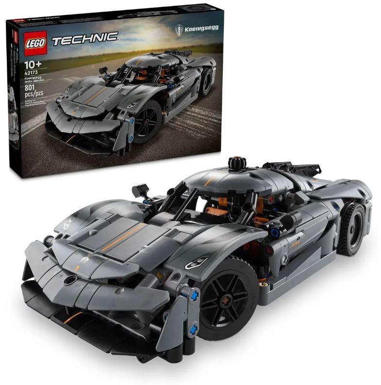 E-shop LEGO® Technic 42173 Sivé hyperauto Koenigsegg Jesko Absolut