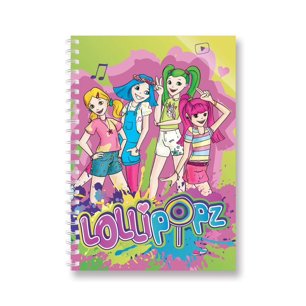 Lollipopz zápisník A5