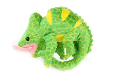 Plyšový chameleón 18 cm