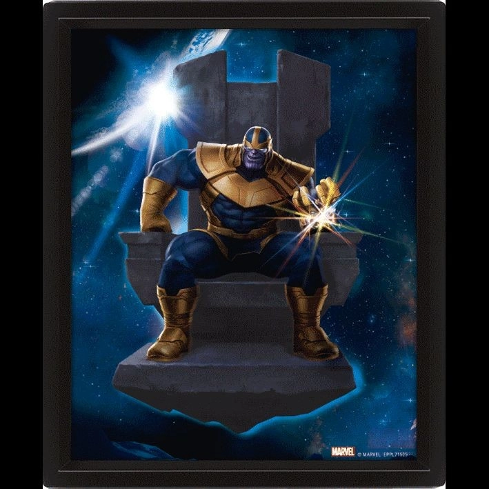E-shop Pyramid International 3D obraz Avengers Thanos
