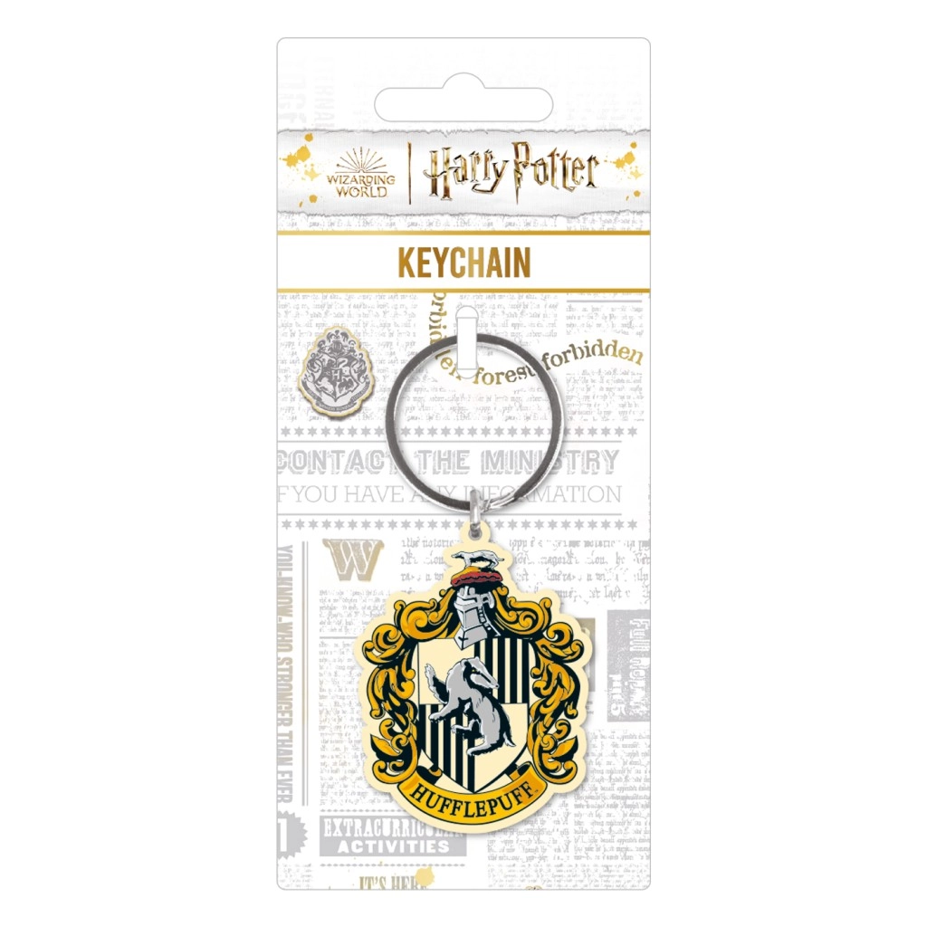 E-shop Kovová kľúčenka HARRY POTTER Bifľomor – erb fakulty