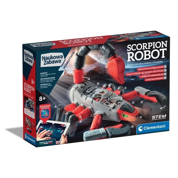 Clementoni 50718 Mecha Škorpión Robot