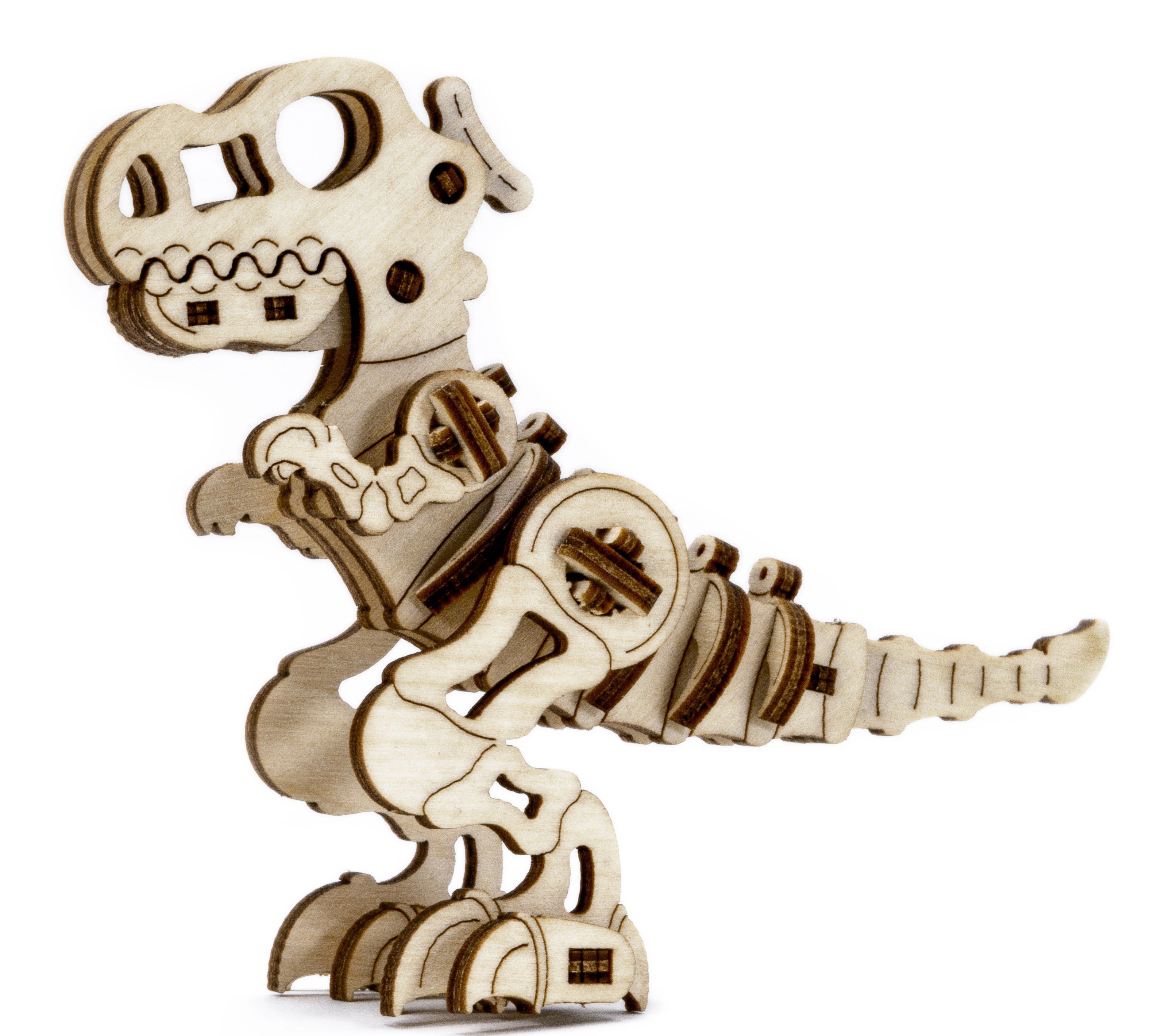 Wooden City 3D puzzle T-Rex 42 ks