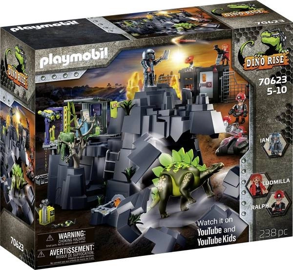 E-shop Playmobil 70623 Dinosauří skála