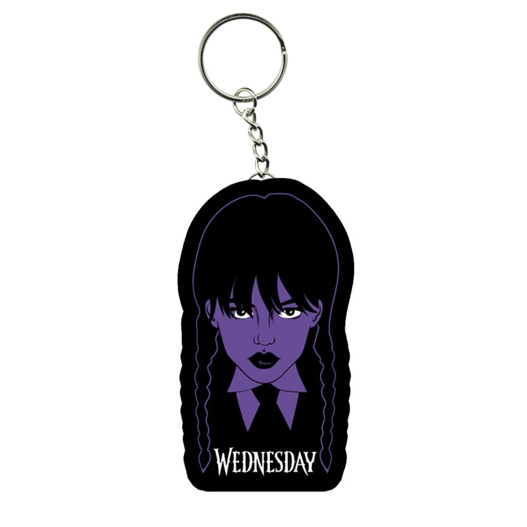 E-shop Prívesok na kľúče Wednesday Hlava farebná
