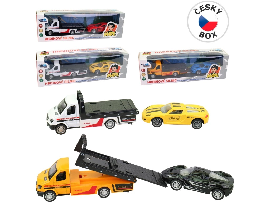 Kovový odťahový automobil City Collection