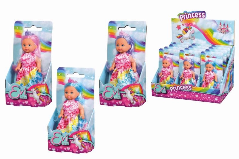 E-shop SIMBA Evička duhová princezna barevné vlásky