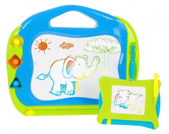 E-shop Sada 2 magnetických kresliacich tabuliek pre deti 3+ s ryskami a pečiatkami