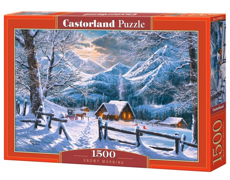 E-shop Castorland Sněhobílé ráno 1500 dielov