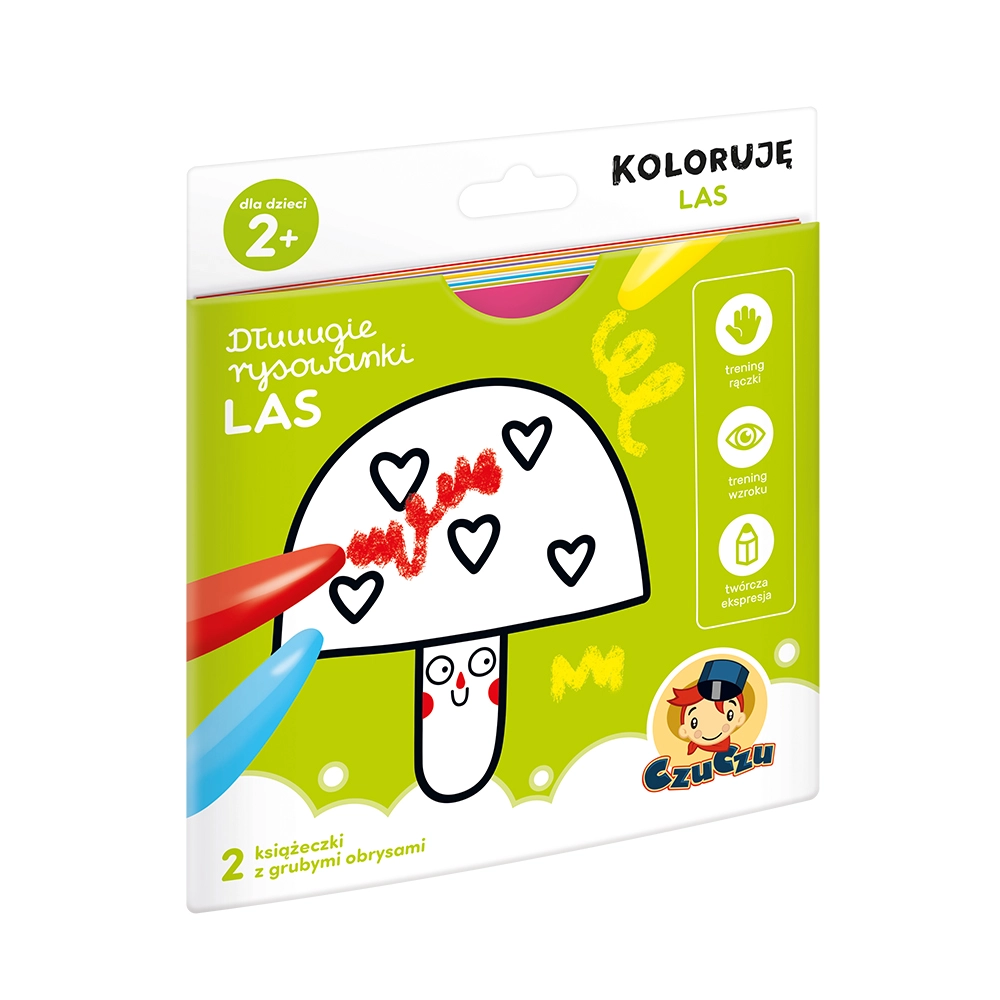 E-shop Długie rysowanki 2+ Koloruję. Las