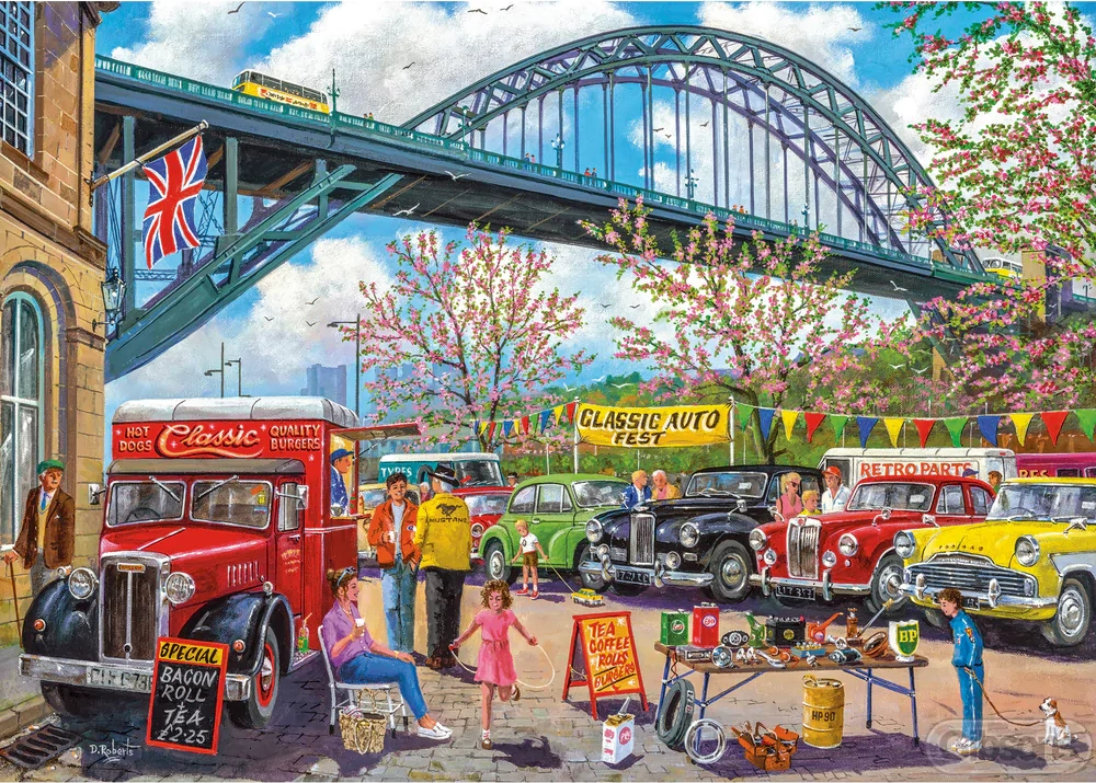 E-shop Puzzle Newcastle XL 500 dielikov od Gibsons