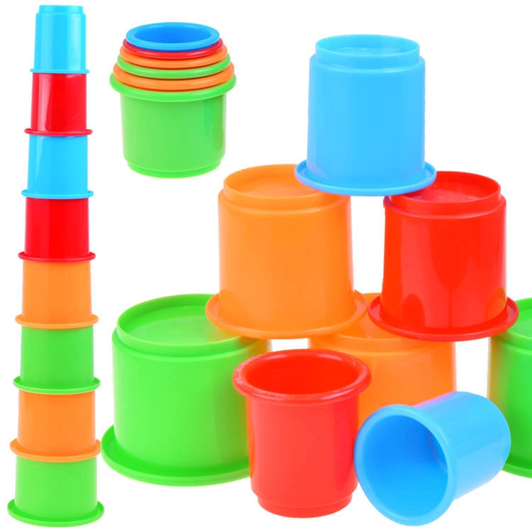 E-shop Farebné stohovacie poháriky LITTLE TIKES – pyramída