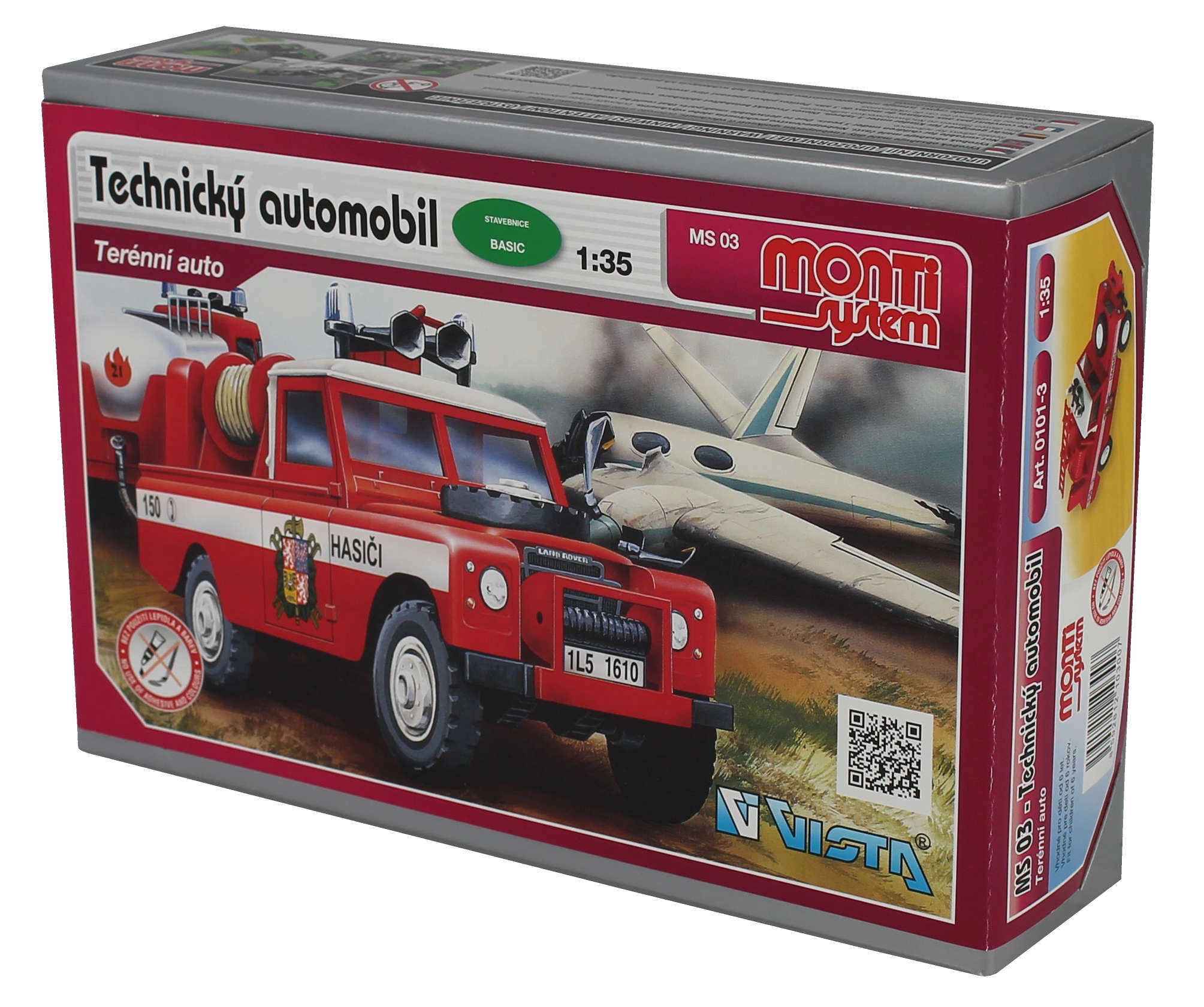E-shop Monti System 03 Land Rover Hasiči 1:35