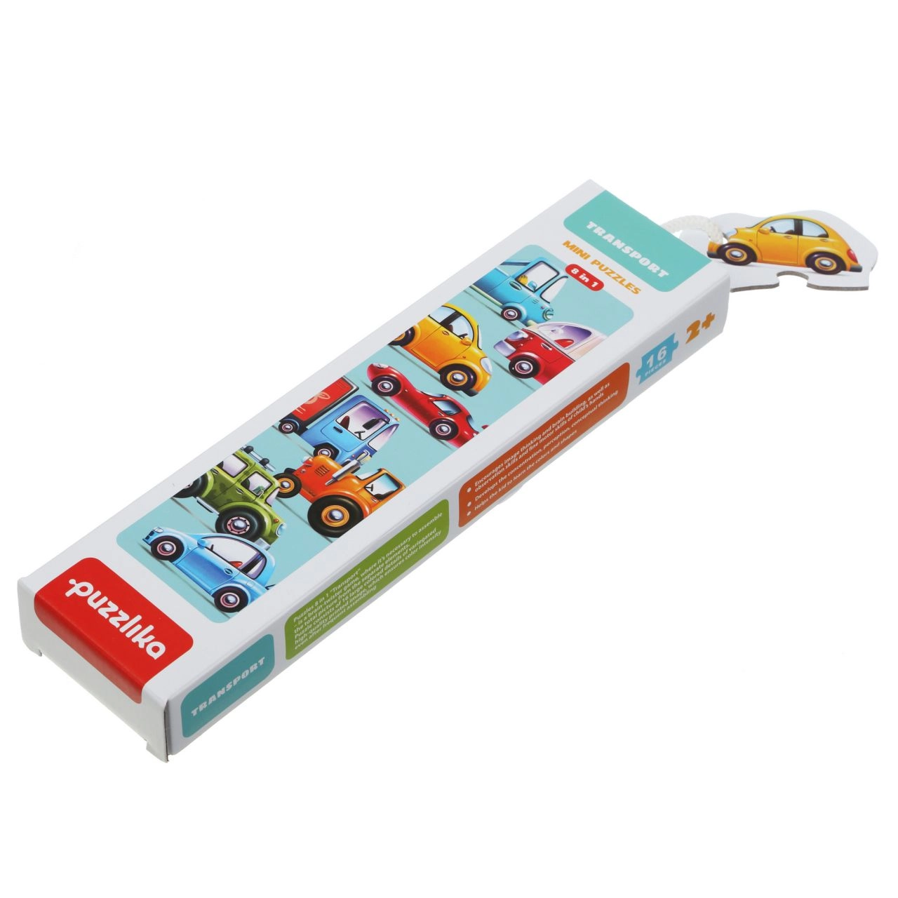 E-shop Puzzlika 15245 Dopravní prostředky 8 dopravních prostředků 16 dielov