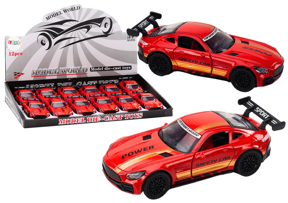 E-shop Lean Toys Športové auto na trecí pohon červené 1:32