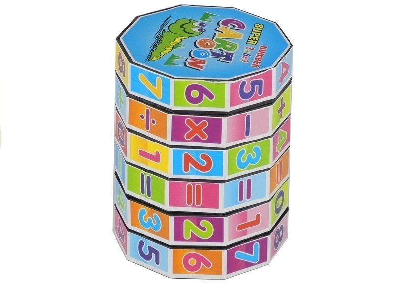 E-shop Shumee Náučná kocka matematický valec puzzle