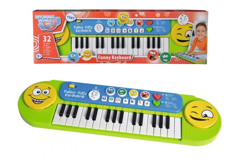 E-shop Simba MMW Funny piano 51x14 zelená