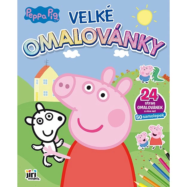 Velké omalovánky Peppa