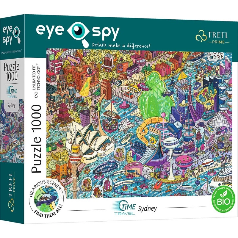 Trefl EYE-SPY Cestovanie v čase Sydney Austrália UFT 1000 dielov