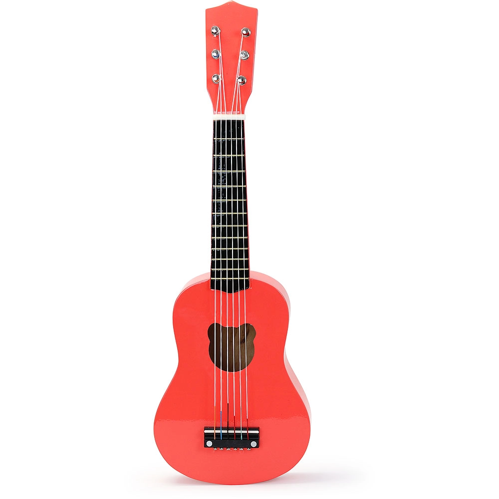 E-shop Vilac oranžová detská gitara z dreva
