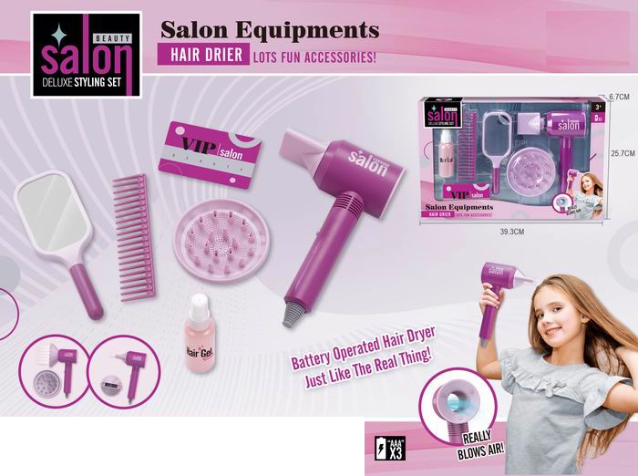 deluxe kadernícka sada so sušičom