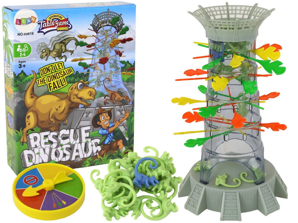 E-shop Rodinná remeselná hra Padajúci dinosaury Tower Sticks