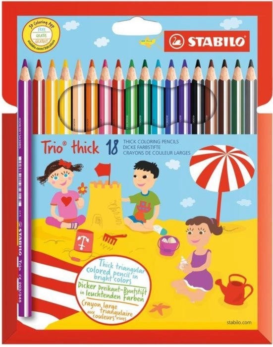 E-shop Stabilo trio 203/18-01 18ks